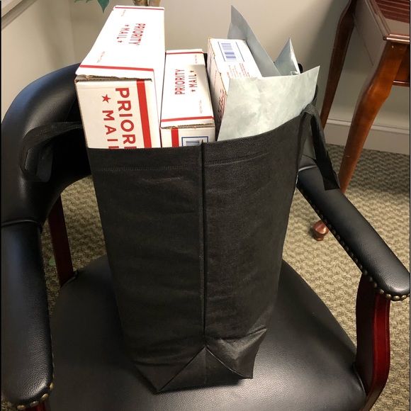 NEW LARGE POSH SHIPPING SHOPPING TOTE BAG - Picture 2 of 8